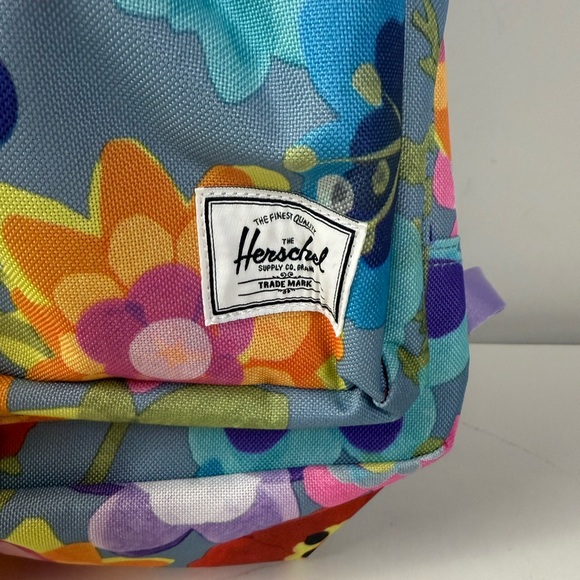 Herschel Supply Company Heritage Little Herschel Backpack Floral Flowers NWT - Picture 2 of 8